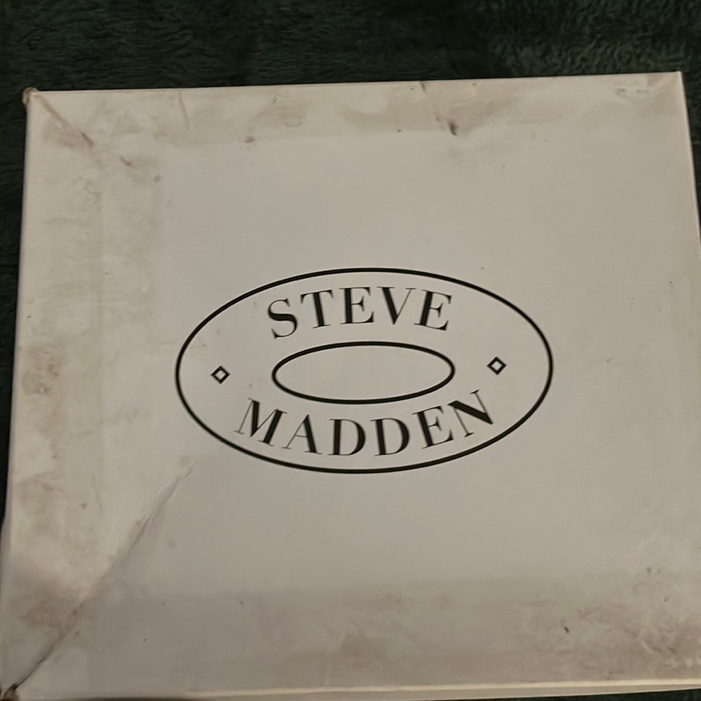 Steve Madden snake knee boots size 8.5